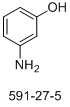 Figure 1: Chemical structure of m-aminophenol