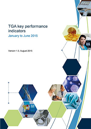 TGA key performance indicators cover
