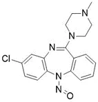 N-Nitroso-clozapine / 8-chloro-11-(4-methylpiperazin-1-yl)-5-nitroso-5H-dibenzo[b,e][1,4]diazepine