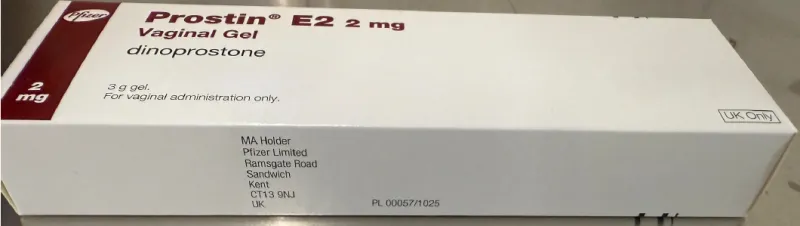 Prostin E2 2mg Dinoprostone Vaginal Gel Syringe UK Therapeutic Prostin E2 2mg Dinoprostone Vaginal Gel Syringe UK Therapeutic