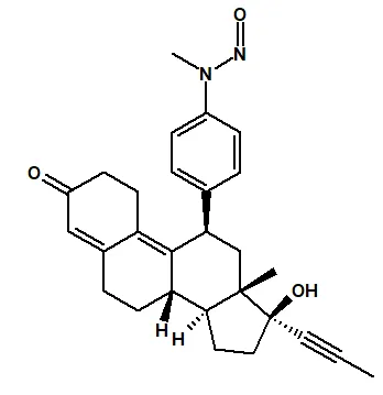 34N-Nitroso-desmethyl-mifepristone