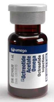 Picture of Octreotide Acetate Omega 50mcg/mL solution for injection