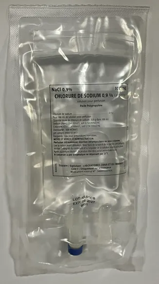 Picture of Sodium-chloride 0.9% solution for infusion 100mL - bag