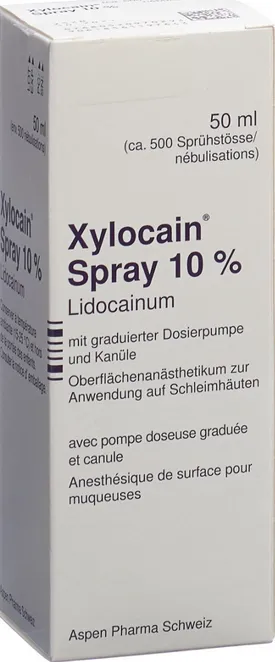 Picture of Xylocain 10percent spray - carton