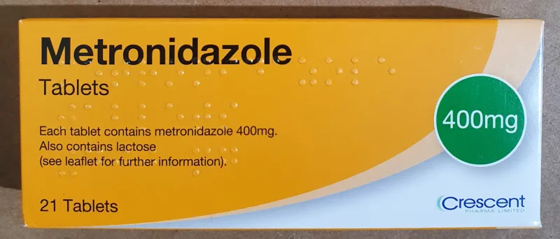 Picture of Metronidazole 400mg tablets (Crescent)