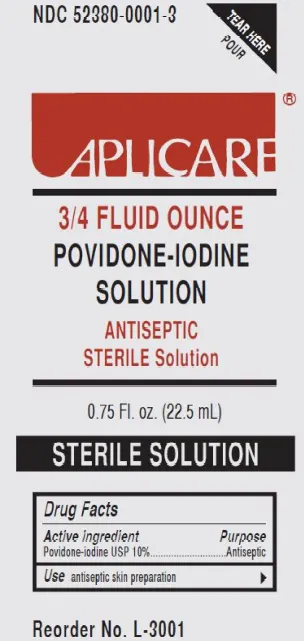 Picture of Aplicare 10% Sterile Povidone-Iodine Liquid Pouch