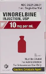 Picture of Vinorelbine Injection USP 10mg/mL vial (Sagent) - carton