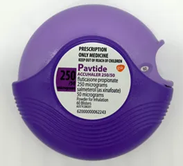 Image 5 in table of Flixotide and Pavtide Accuhalers