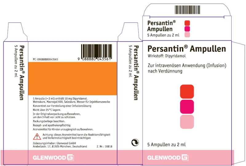 Picture of PERSANTIN carton