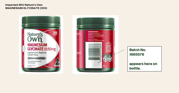 Image of Nature’s Own Magnesium Glycinate 1150mg