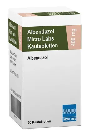 Picture of Albendazole 400mg Germany - carton front