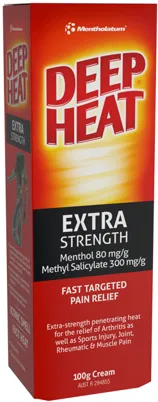 Picture of Deep Heat Extra Strength 100g Cream carton