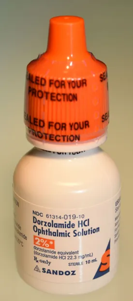 Picture of Dorzolamide HCL Ophthalmic Solution 2% - Bottle