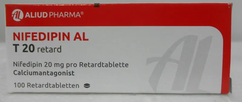 (Approval lapsed 11 December 2018) Nifedipine AL T 20 Retard (20 mg ...