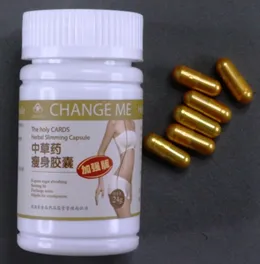 Change Me Herbal Slimming capsule packaging and capsules