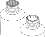 Figure 11 Sealed plastic and laminate tube