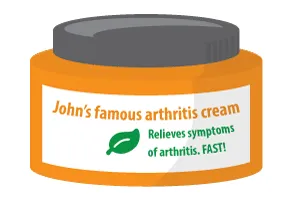 Johns arthritis cream