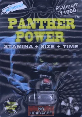 advertise package of panther power platinum product