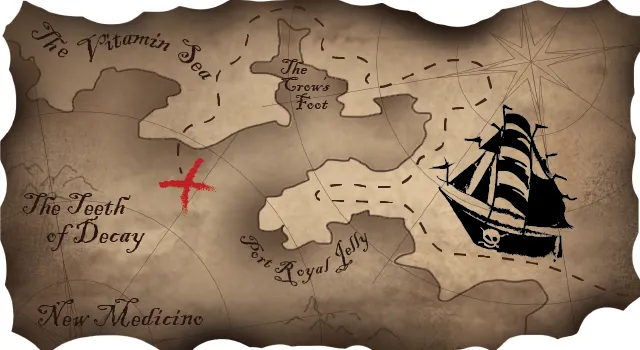 Pirate map