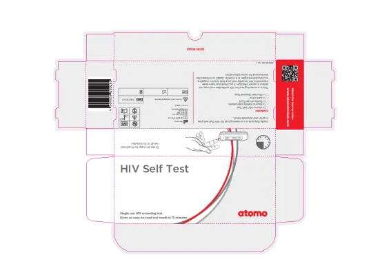 HIV Self-Test label
