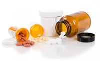 bottles and tablets
