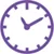 clock showing 10 minutes past 11