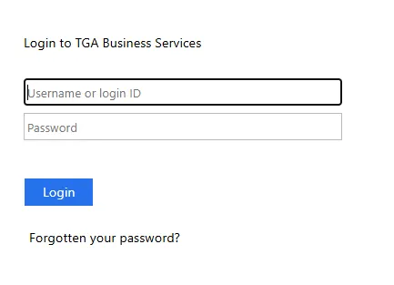 Figure 4: Username and password fields