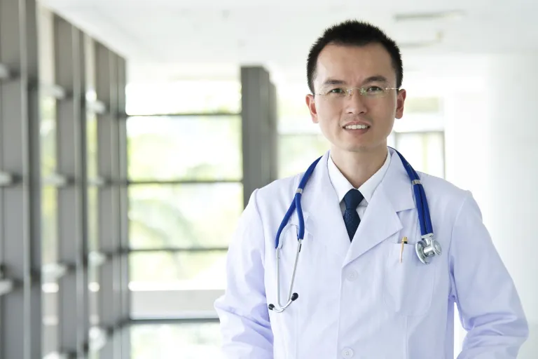 doctor with stethoscope