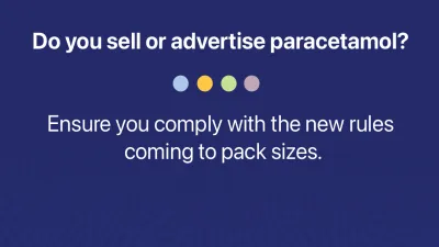 Ensure you comply with the new rules coming to pack sizes.