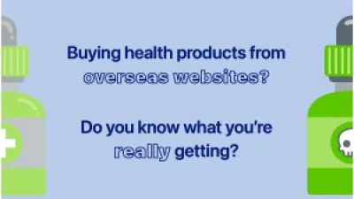 Buying health products from overseas websites? Do you know what you're really getting?