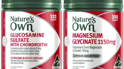 Thumbnail image of Nature’s Own Glucosamine Sulfate with Chondroitin and Nature’s Own Magnesium Glycinate 1150mg