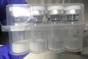 Image of an unapproved peptide product