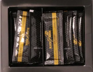 Black Horse Honey back